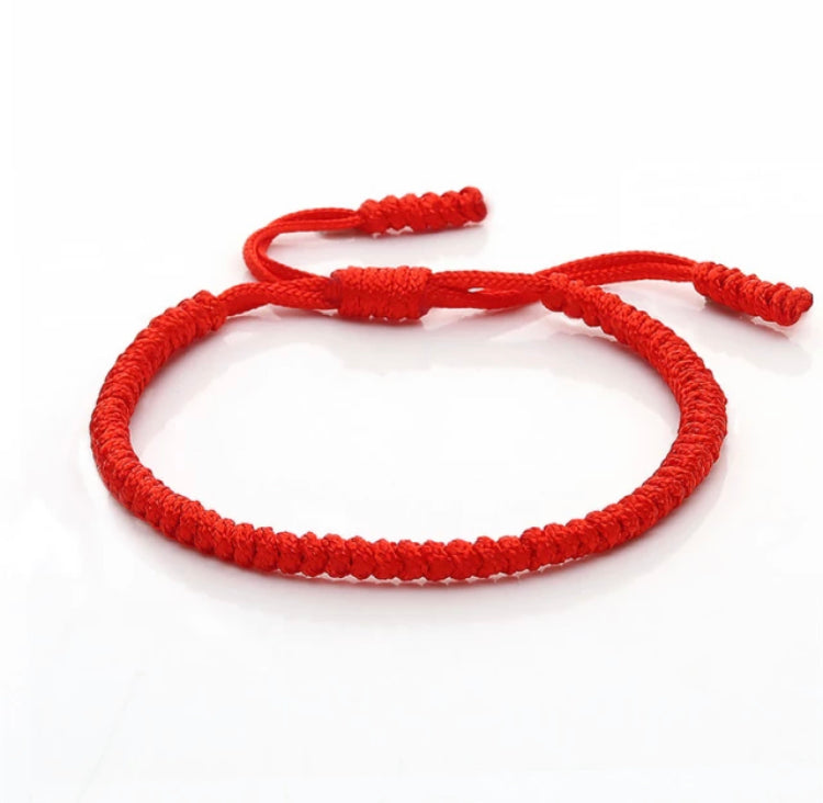 Handmade Tibetan Buddhist Lucky Rope Bracelet (One Each)