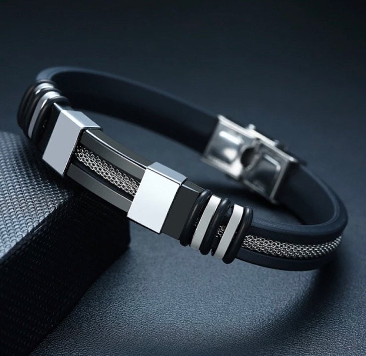 Stainless Steel Wrist Band Bracelet