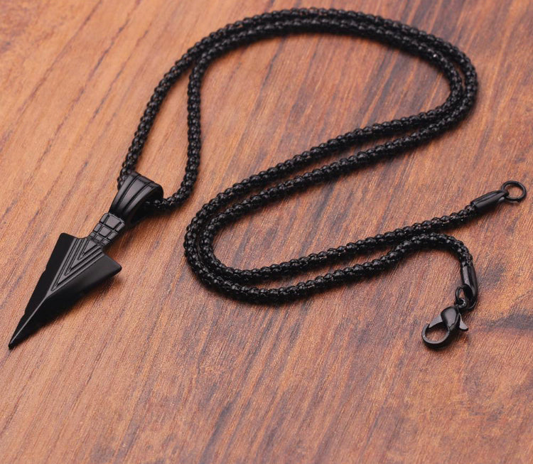 Black Arrow Necklace